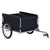 Bike Trailer Black and Red 65 kg