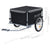 Bike Trailer Black and Grey 65 kg