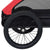 Pet Bike Trailer Red and Black