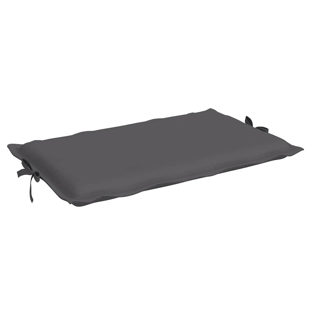 Sun Lounger Cushion Anthracite 186x58x4cm Oxford Fabric
