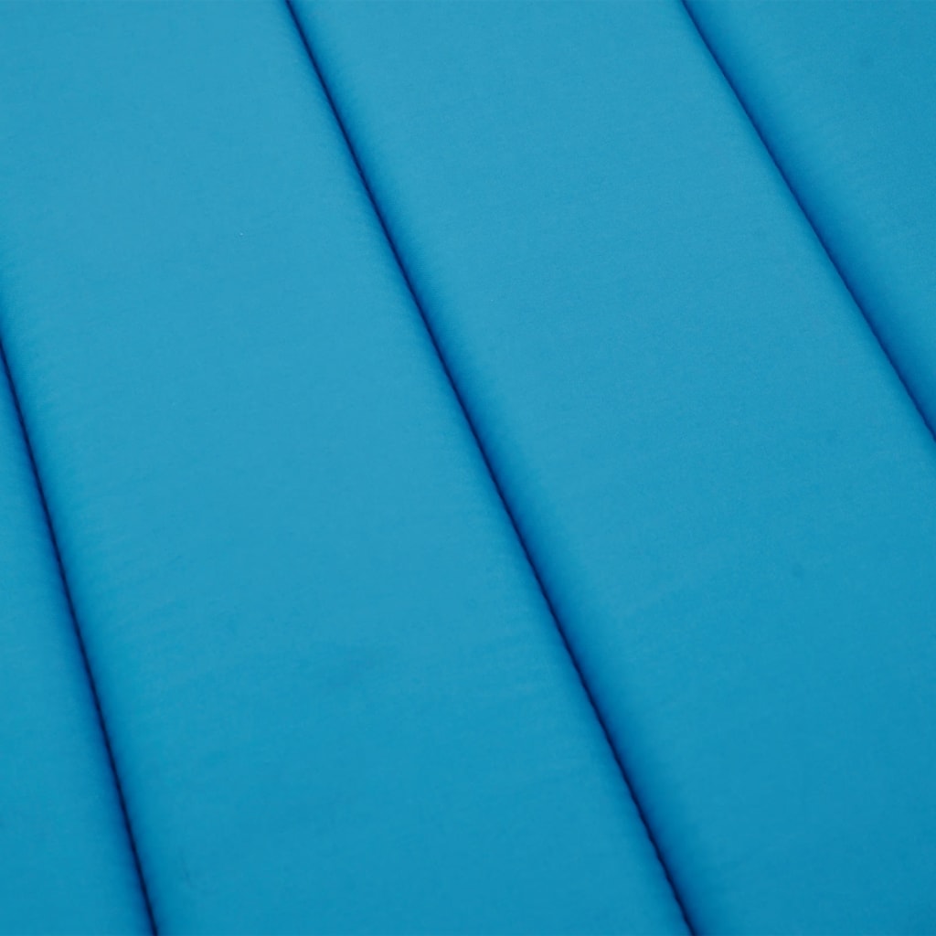 Sun Lounger Cushion Blue 186x58x4cm Oxford Fabric