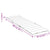Sun Lounger Cushion Cream 200x50x3cm Oxford Fabric