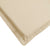 Sun Lounger Cushion Beige 200x60x3cm Oxford Fabric