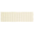 Sun Lounger Cushion Cream 200x70x3cm Oxford Fabric
