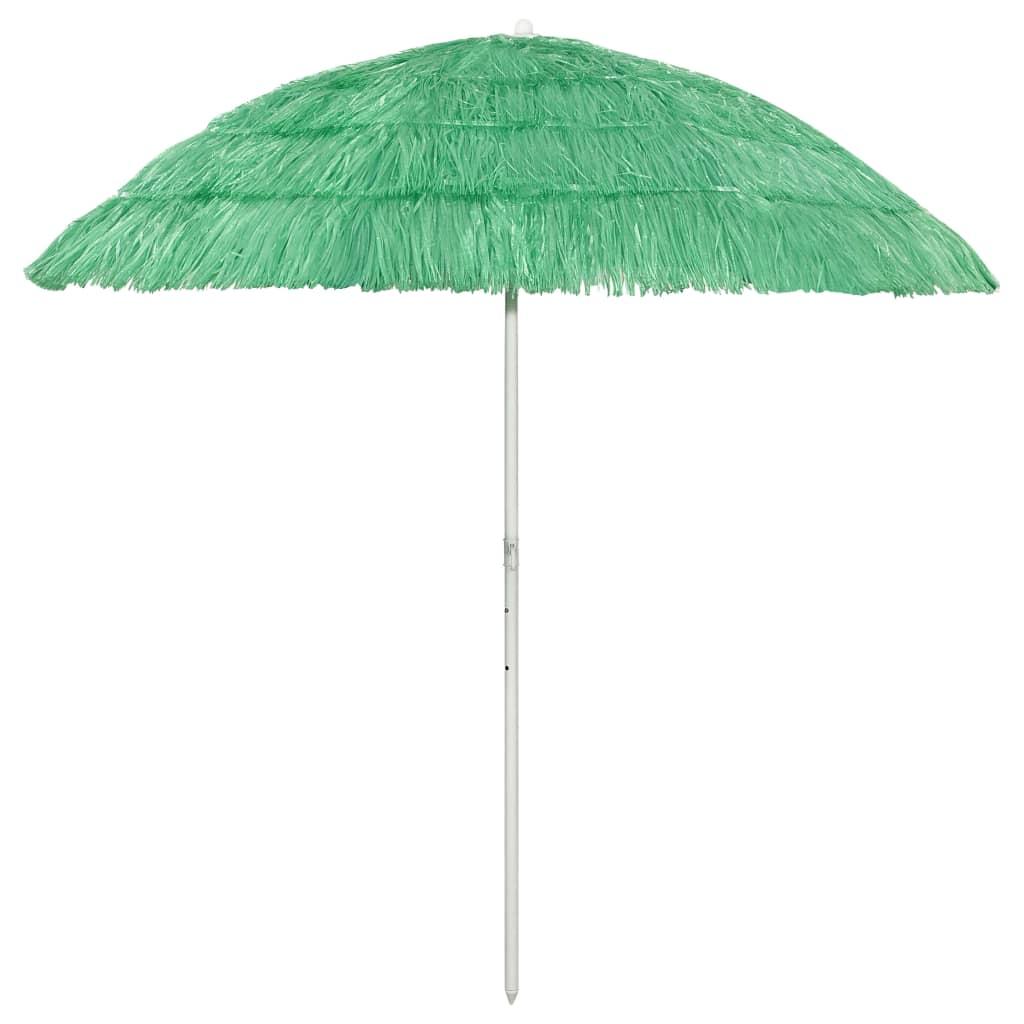 Hawaii Beach Parasol Green 240 cm