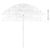 Hawaii Beach Parasol White 240 cm