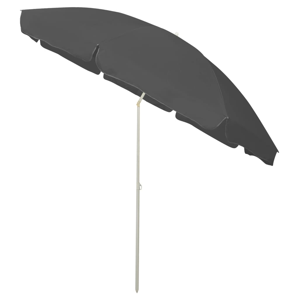 Beach Parasol Anthracite 300 cm