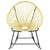Outdoor Acapulco Chair Poly Rattan Beige