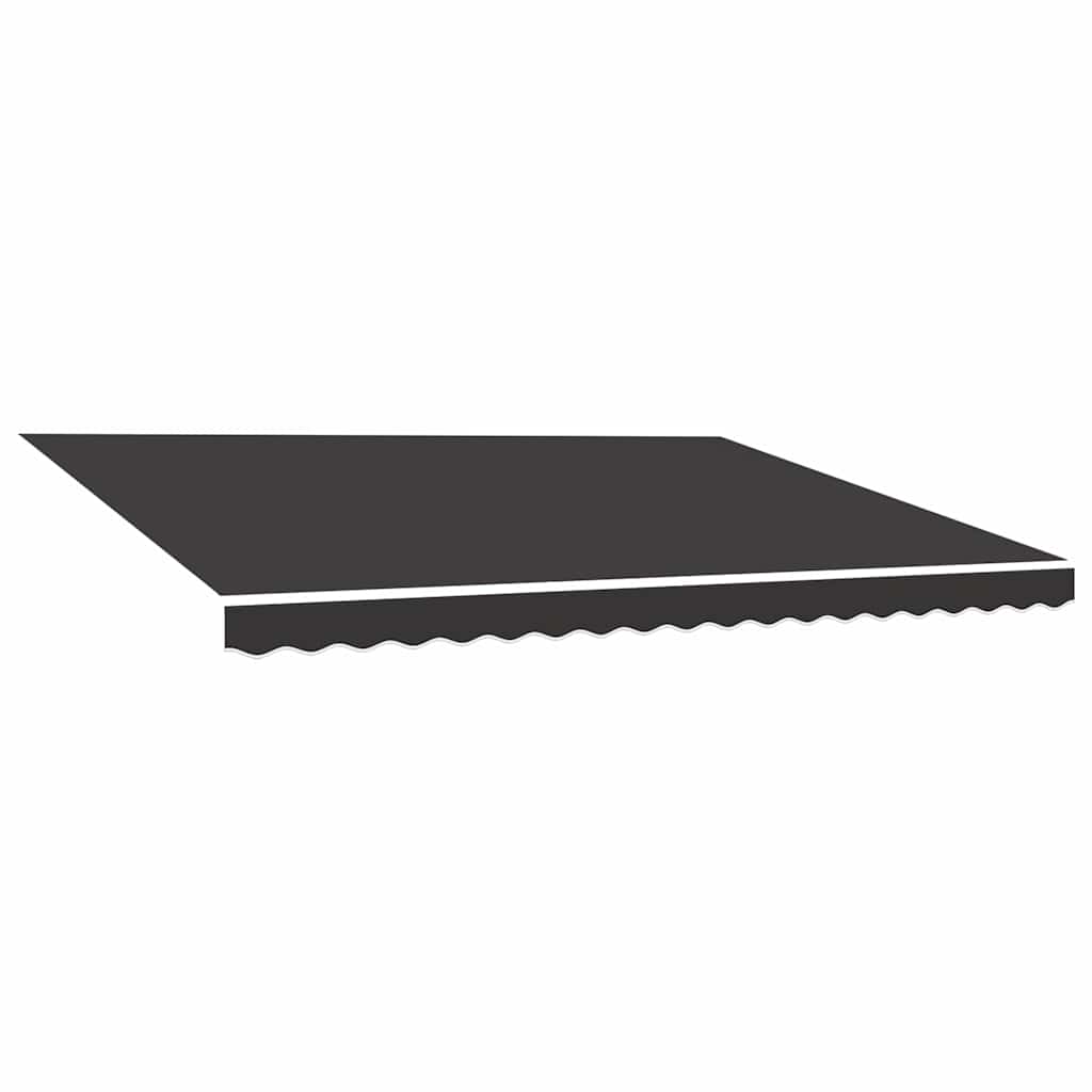 Awning Replacement Fabric Anthracite 400x350 cm Polyester