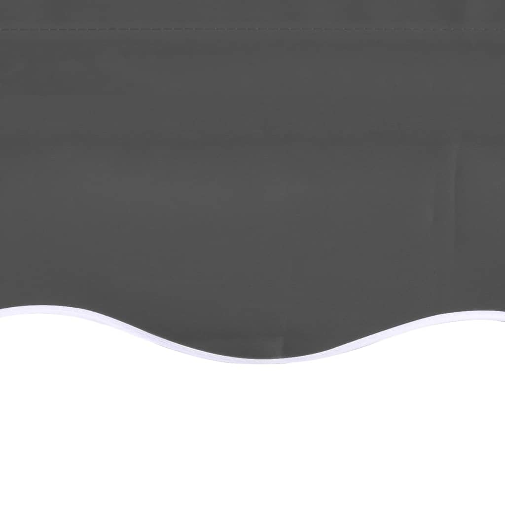 Awning Replacement Fabric Anthracite 4x3.5 m Polyester