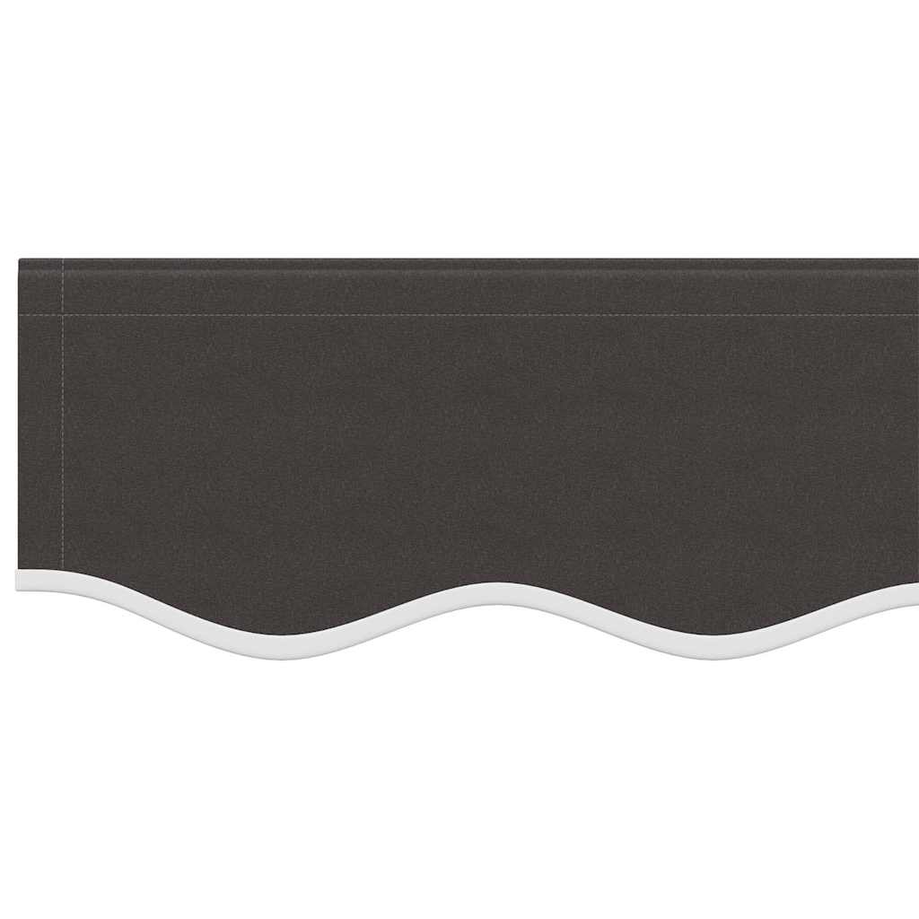 Awning Replacement Fabric Anthracite 400x350 cm Polyester