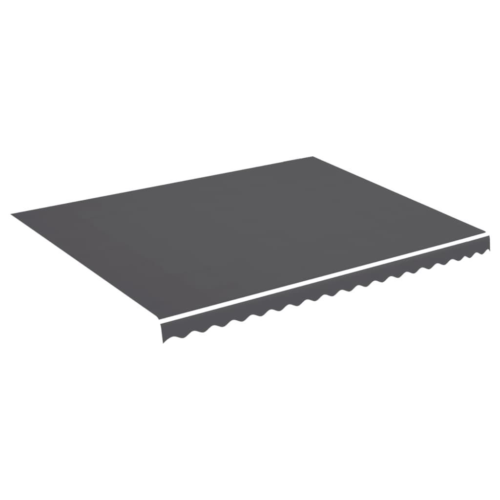 Awning Replacement Fabric Anthracite 450x350 cm Polyester