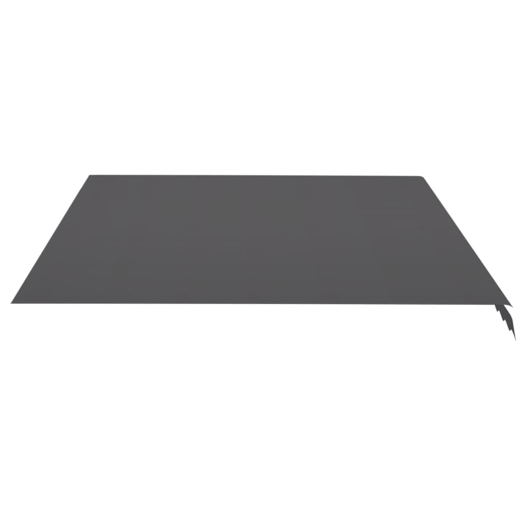 Awning Replacement Fabric Anthracite 450x350 cm Polyester