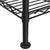 3-Tier Storage Rack 60x35x76 cm Black 150 kg