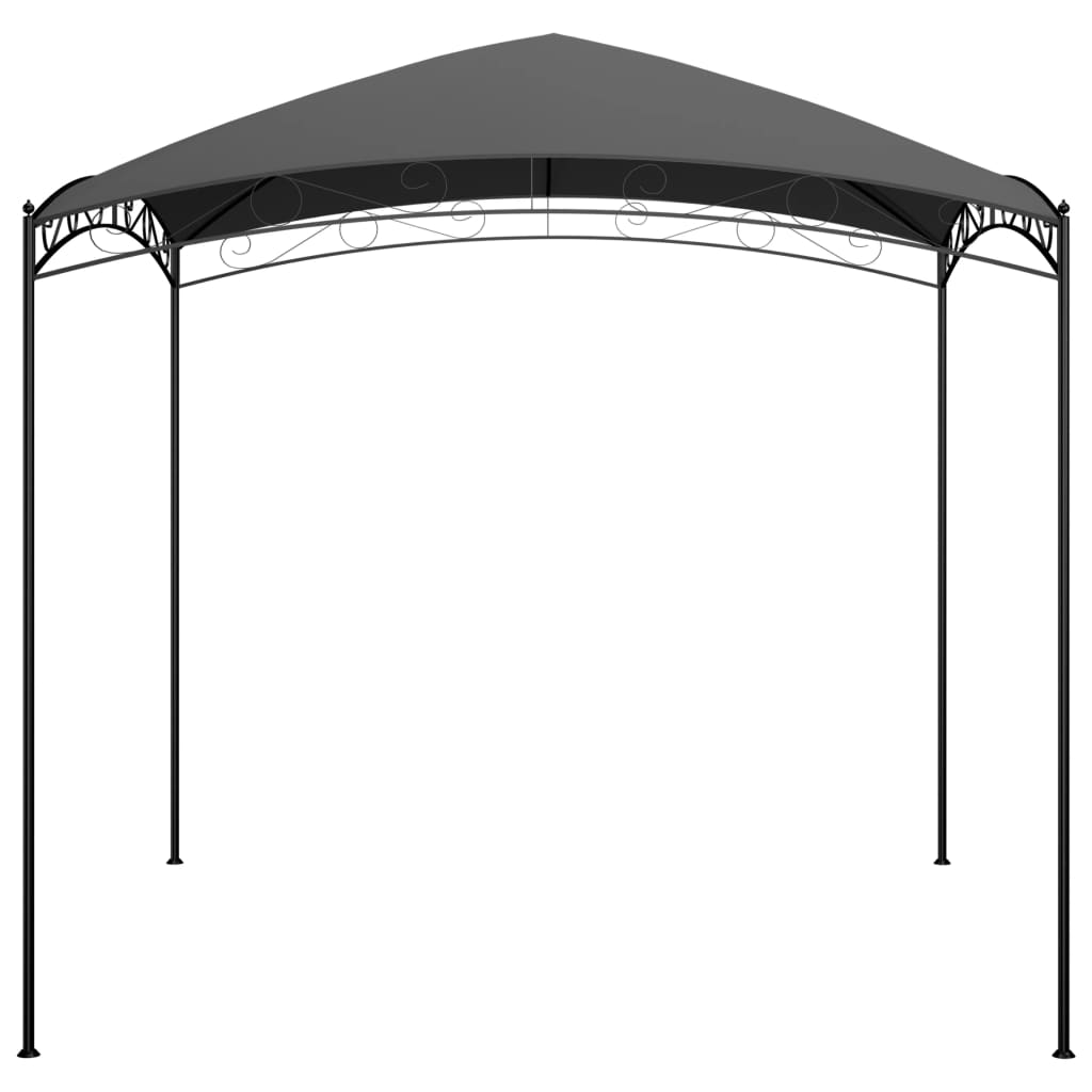 Gazebo 3x3x2.65 m Anthracite 180 g/m²