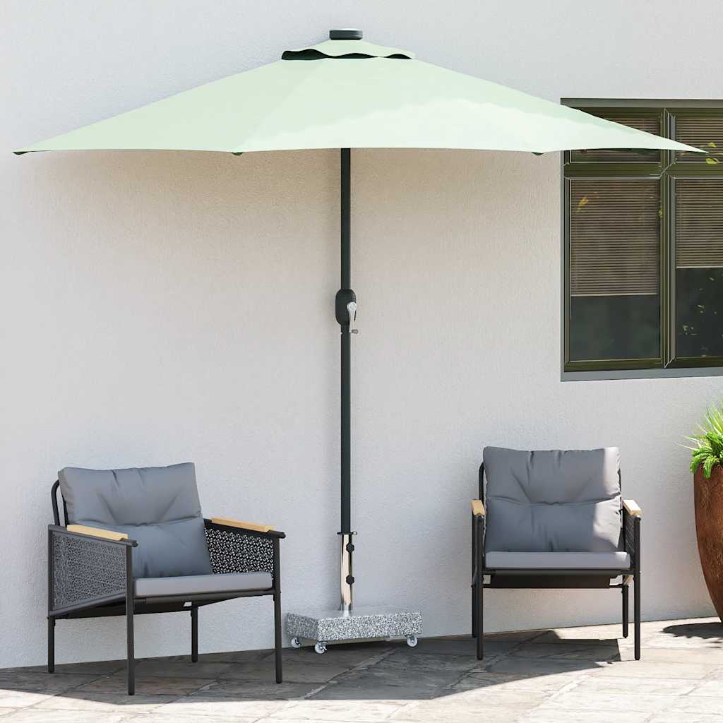 Umbrella Base Light Grey 45x25x8.3 cm Granite