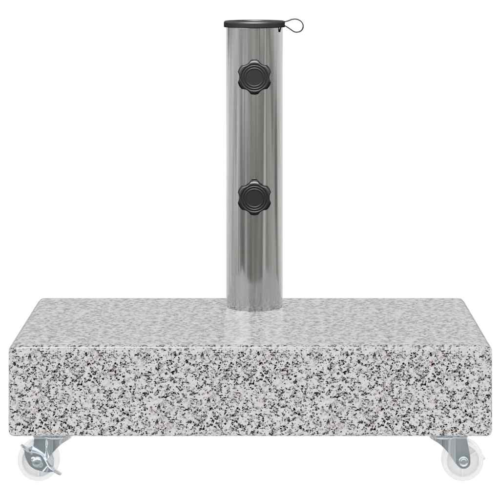 Umbrella Base Light Grey 45x25x8.3 cm Granite