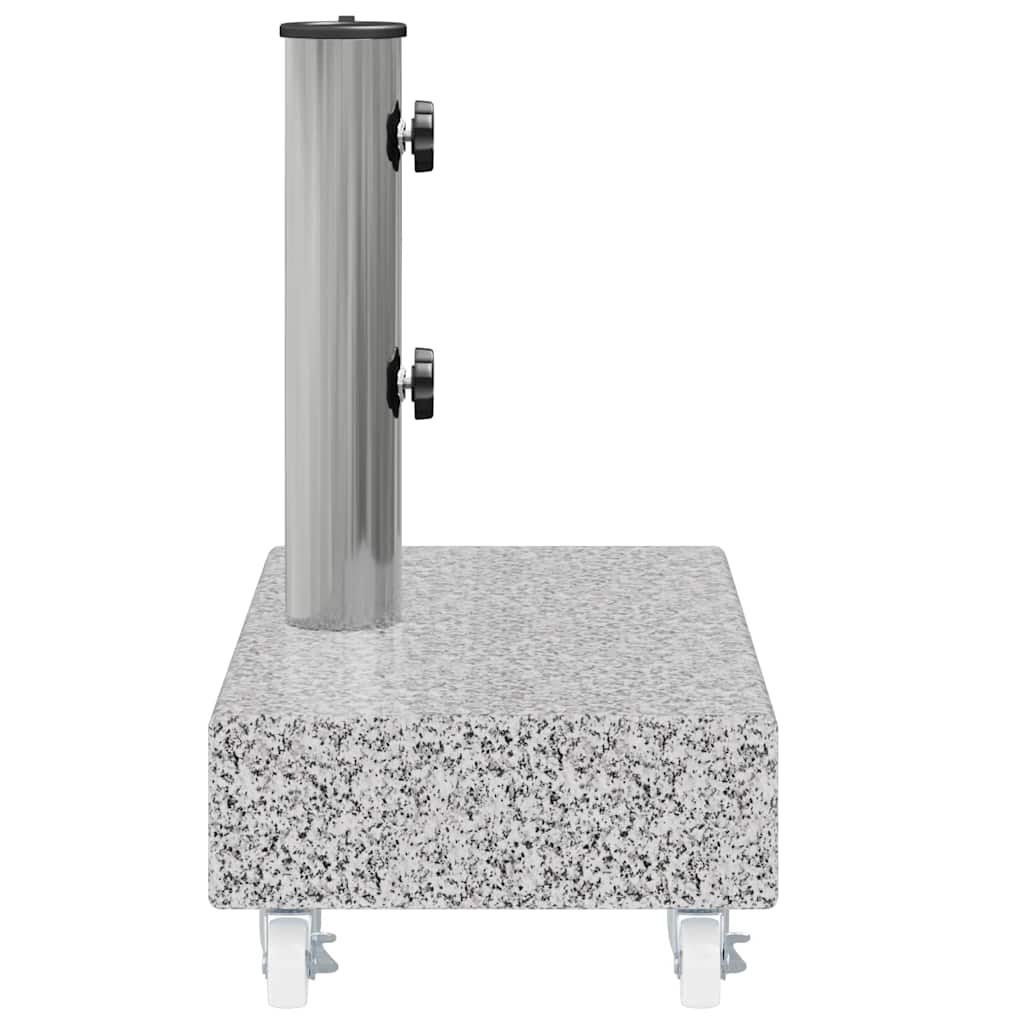 Umbrella Base Light Grey 45x25x8.3 cm Granite