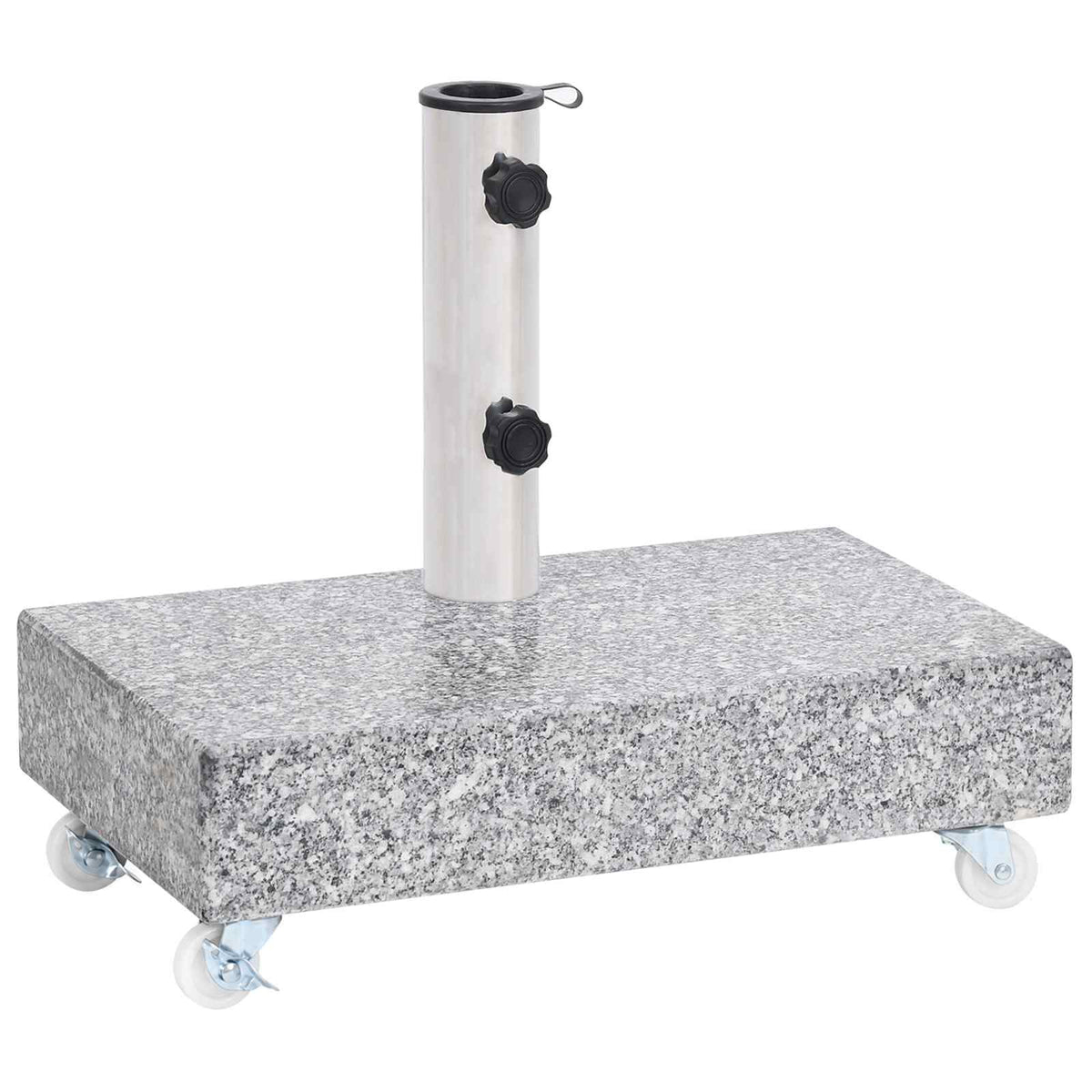 Umbrella Base Light Grey 45x25x8.3 cm Granite