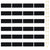 Insect Door Curtains 2 pcs with Magnet Blocks Black 200x80 cm