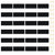 Insect Door Curtains 2 pcs with Magnet Blocks Black 220x110 cm