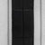 Insect Door Curtains 2 pcs with Magnet Blocks Black 220x130 cm