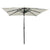 3-Tier Garden Parasol with Aluminium Pole Sand 2.5x2.5 m