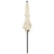 3-Tier Garden Parasol with Aluminium Pole Sand 2x2 m