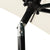 3-Tier Garden Parasol with Aluminium Pole Sand 2x2 m