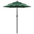 3-Tier Garden Parasol with Aluminium Pole Green 2 m