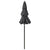 3-Tier Garden Parasol with Aluminium Pole Anthracite 2 m