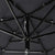 3-Tier Garden Parasol with Aluminium Pole Anthracite 2 m