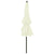3-Tier Garden Parasol with Aluminium Pole Sand 3 m
