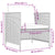 Garden Sofa with Cushions Grey Poly Rattan