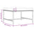 Sectional Footrest with Cushion Black Poly Rattan