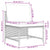 4-Seater Garden Sofa with Cushions Black Poly Rattan