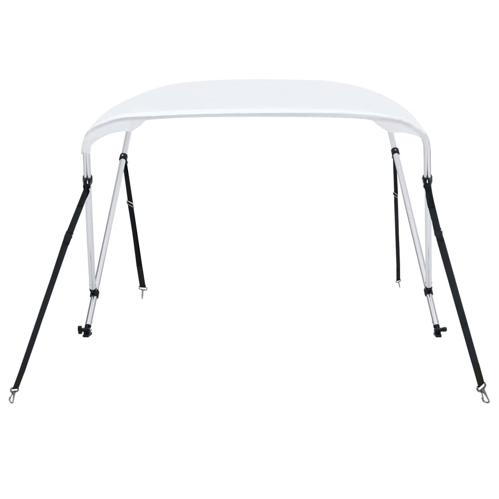 2 Bow Bimini Top White 180x150x110 cm