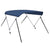 2 Bow Bimini Top Navy Blue 180x150x110 cm