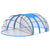 Pool Dome Oval 620x410x205 cm