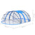 Pool Dome Oval 620x410x205 cm