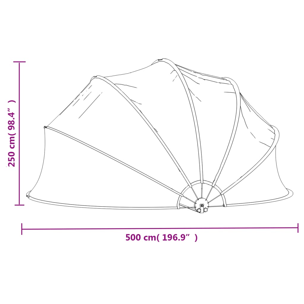 Pool Dome 500x250 cm