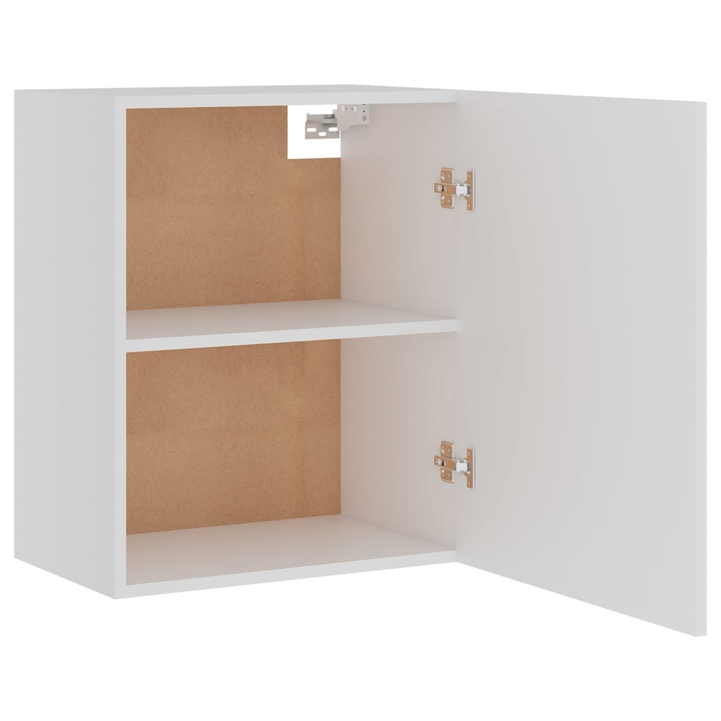 Hanging Cabinets 2 pcs White 50x31x60 cm Engineered Wood