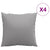 Throw Pillows 4 pcs Grey 50x50 cm Fabric