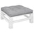 Pallet Cushion Grey 80x80x12 cm Fabric