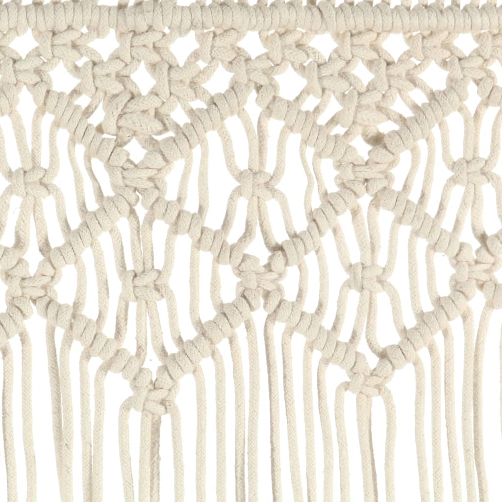 Macrame Curtain 140x240 cm Cotton