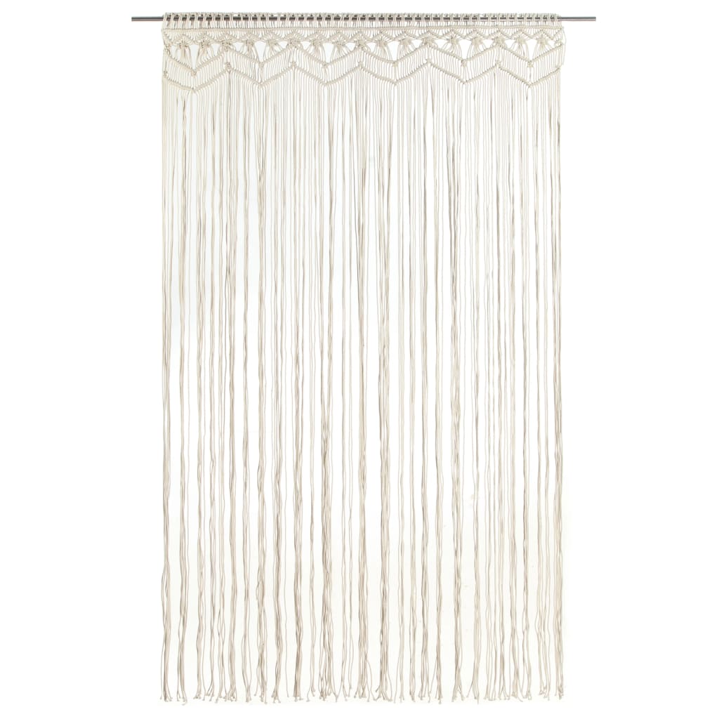 Macrame Curtain 140x240 cm Cotton
