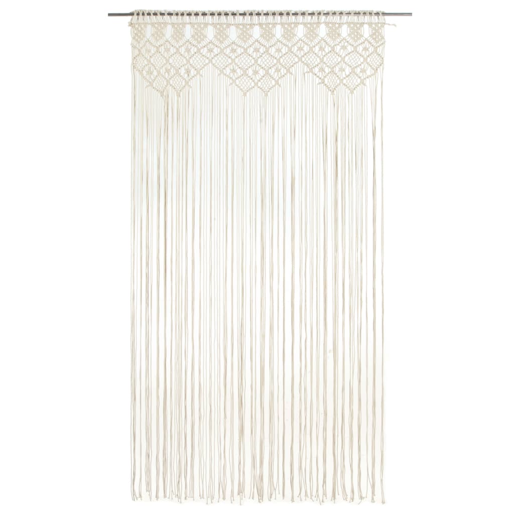 Macrame Curtain 140x240 cm Cotton