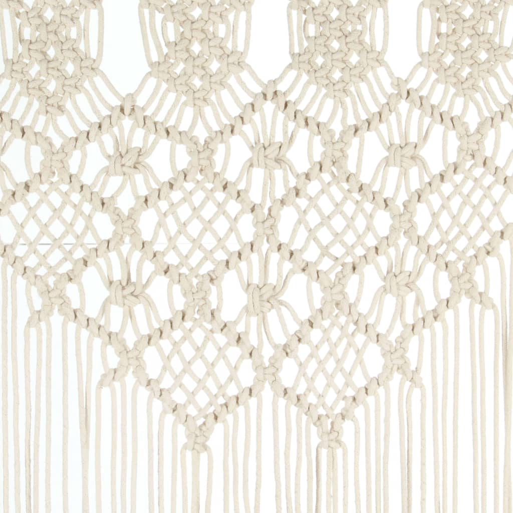 Macrame Curtain 140x240 cm Cotton