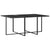 11 Piece Garden Dining Set with Cushions Poly Rattan Grey