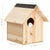 Squirrel House Solid Firwood 26x25x29 cm